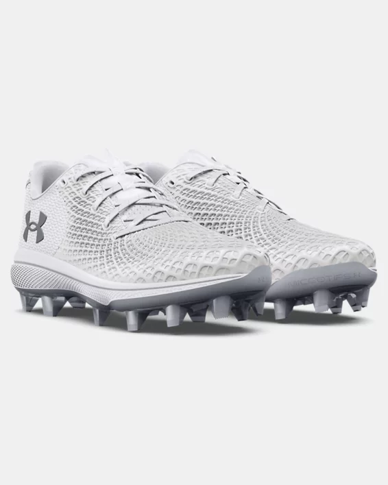 UA Glyde 2 MT TPU Womens Softball Cleats - Image 4