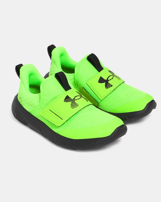 UA Flash Boys Pre-School Running Shoes - Image 4