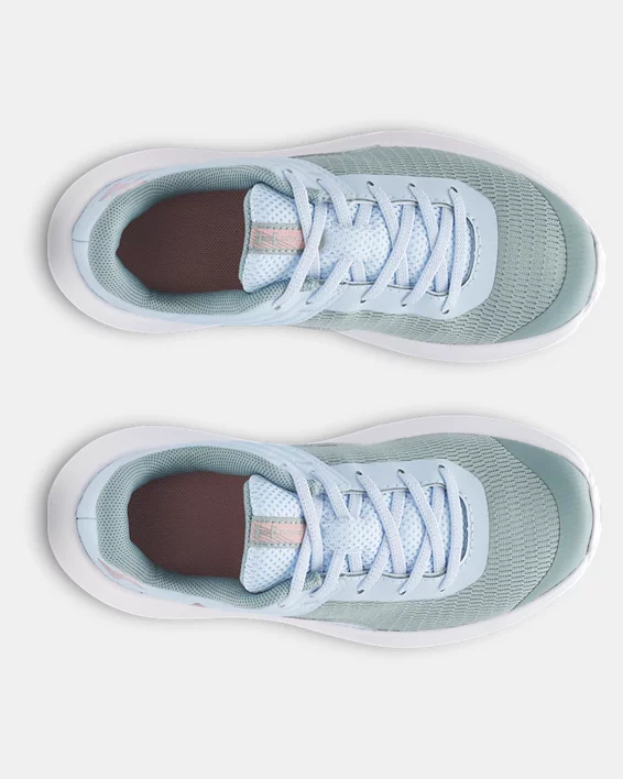 UA Outhustle 2 AL Girls Pre-School Running Shoes - Image 3