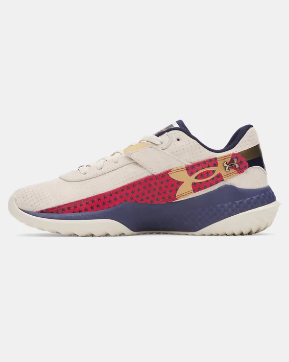 UA Harper 10 Pro Turf LE USA Mens Baseball Shoes - Image 2