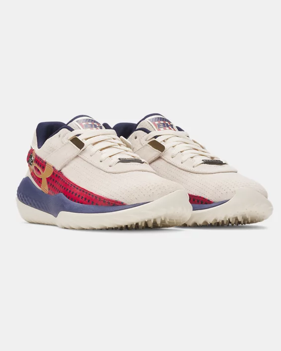 UA Harper 10 Pro Turf LE USA Mens Baseball Shoes - Image 4