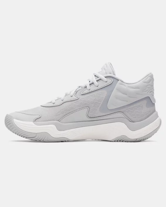 UA Spawn 7 Mid Unisex Basketball Shoes - Image 2