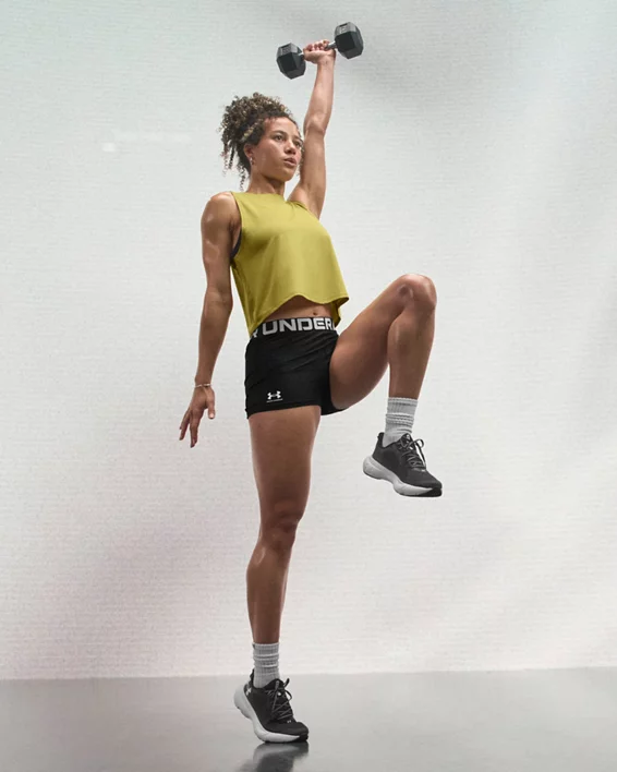 HeatGear Shorty Womens 3 Shorts - Image 2