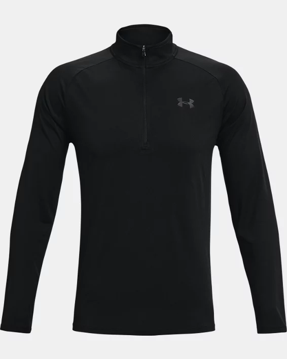 UA Tech Mens Zip Long Sleeve - Image 5