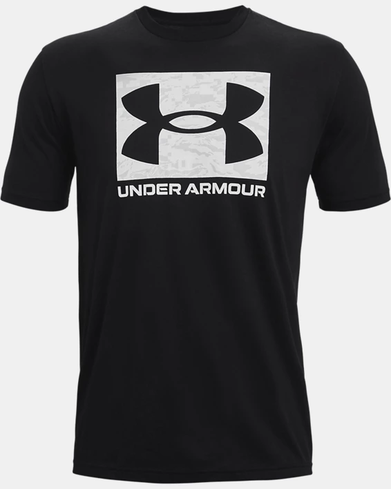 UA ABC Camo Boxed Logo Mens Short Sleeve - Image 4