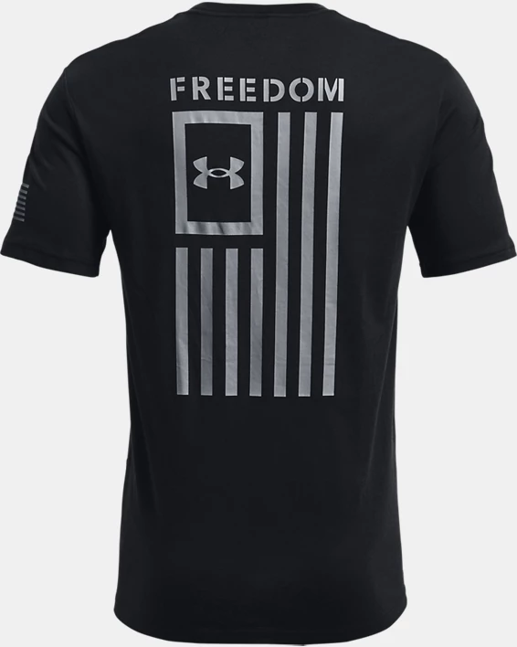 UA Freedom Flag Mens T-Shirt - Image 6