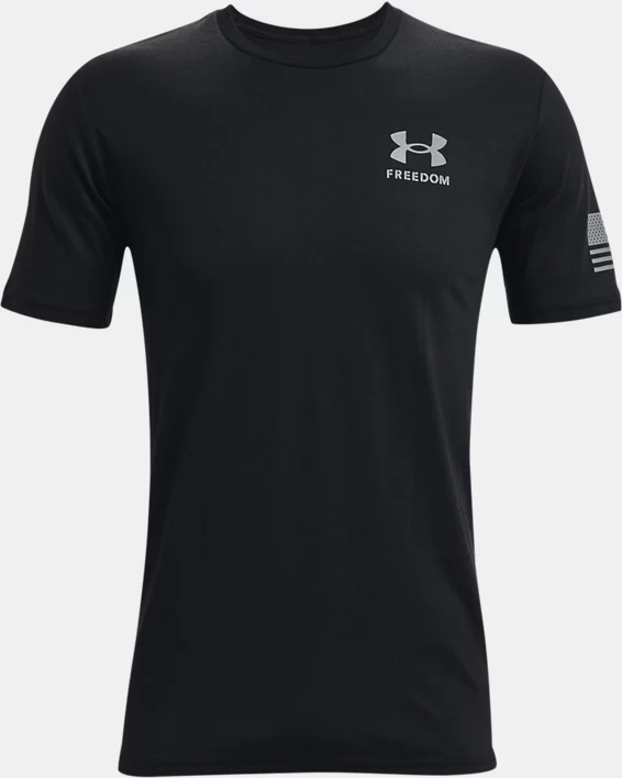 UA Freedom Flag Mens T-Shirt - Image 5