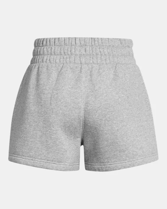 UA Icon Fleece Boxer Womens 2.75 Shorts - Image 6