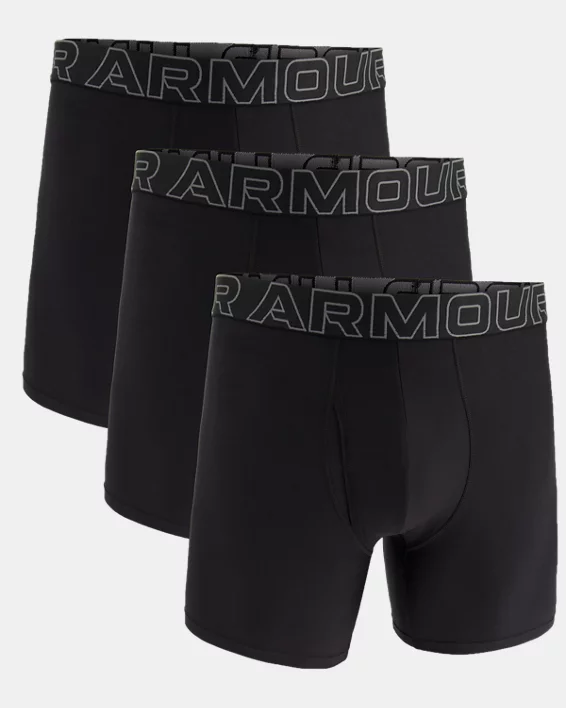 UA Performance Tech Mens 6 3-Pack Boxerjock - Image 3