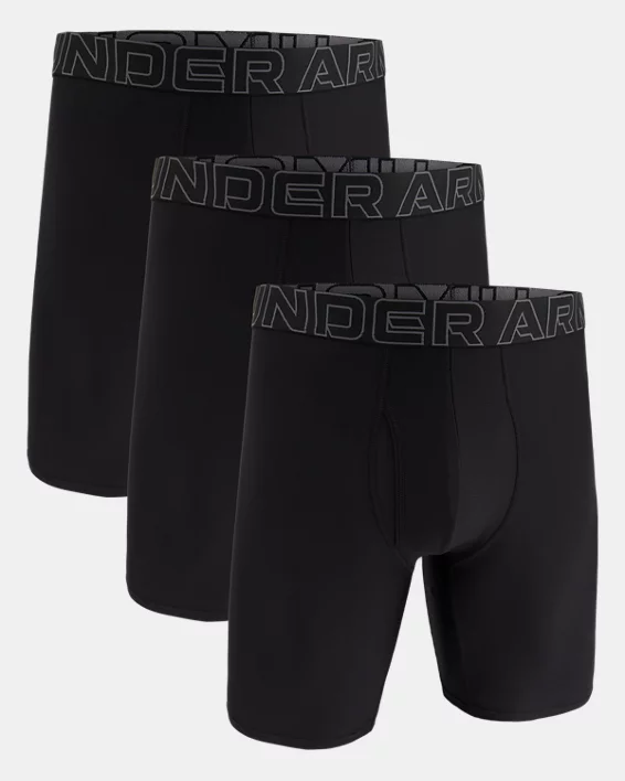 UA Performance Tech Mens 9 3-Pack Boxerjock - Image 3