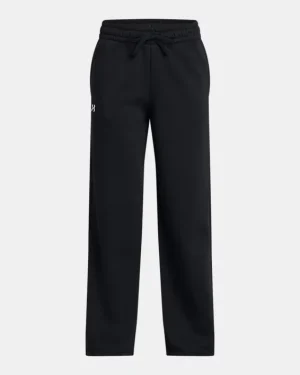 UA Rival Fleece Girls Straight Leg Pants