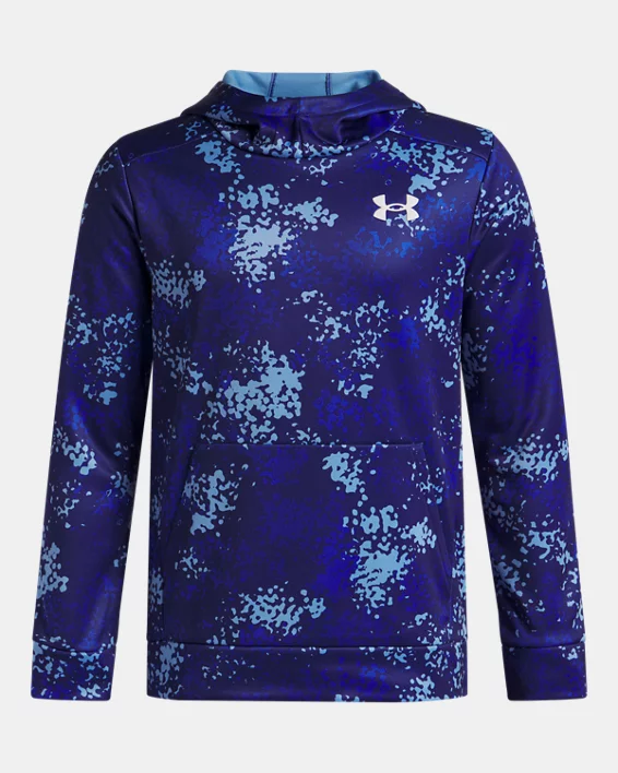 Armour Fleece Printed Boys Hoodie - Image 2