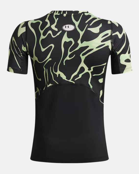 HeatGear Printed Boys Short Sleeve - Image 2