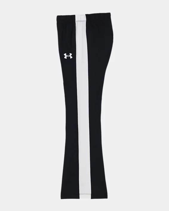 UA Big Logo Toddler Girls Short Sleeve & Yoga Pants Set - Image 2