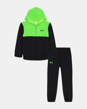 UA Colorblock Infant Boys Zip-Up Hoodie Set