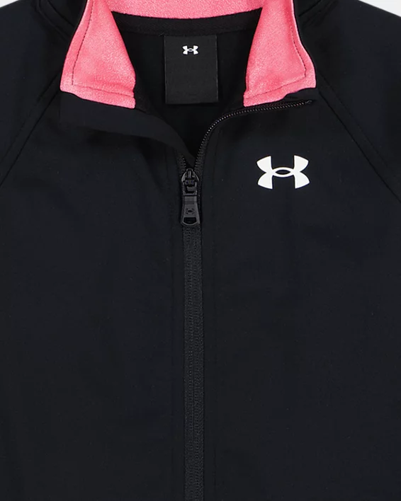 UA Rival Flutter Toddler Girls Track Suit - Image 2