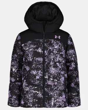 UA Prime Printed Little Girls Puffer Jacket