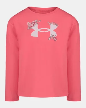 UA Tech Stitch Toddler Girls Long Sleeve
