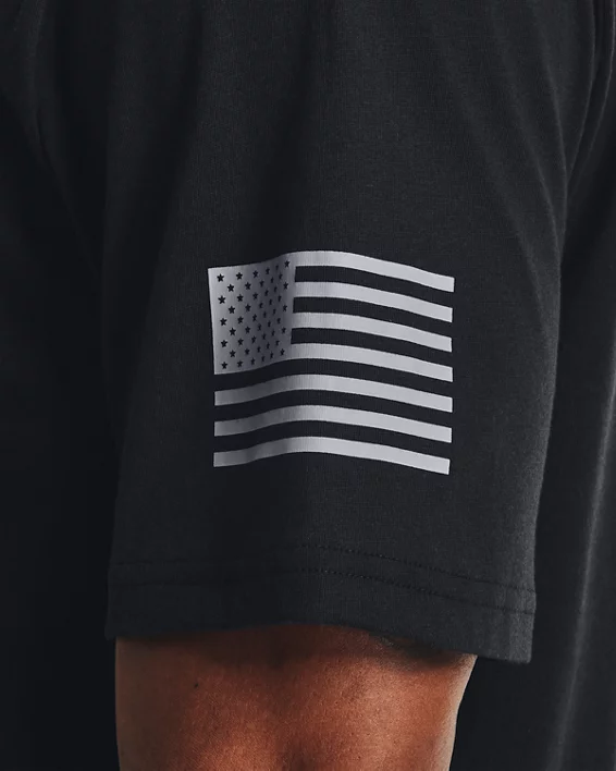 UA Freedom Flag Mens T-Shirt - Image 4