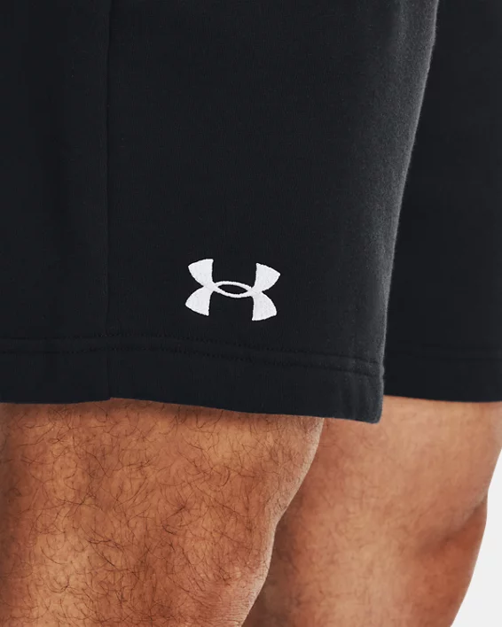 UA Rival Fleece Mens 10 Shorts - Image 4