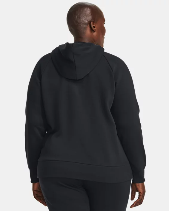 UA Rival Fleece Womens Logo Hoodie - Image 2