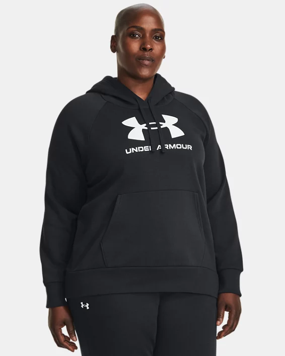 UA Rival Fleece Womens Logo Hoodie