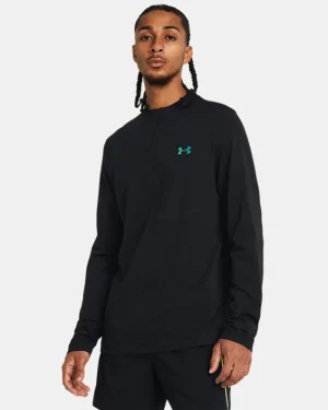 UA Vanish Elite Seamless Mens  Zip