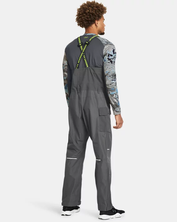 UA Fish Elite Mens Rain Bib - Image 2