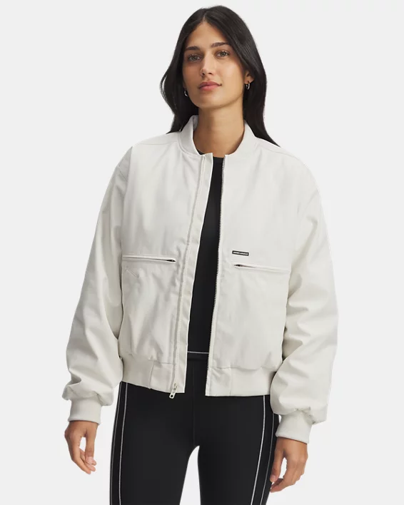 UA Expanse Fleece-Lined Womens Bomber Jacket