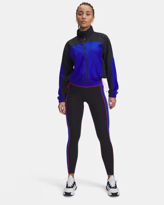 Project Rock Woven Womens Full-Zip - Image 3