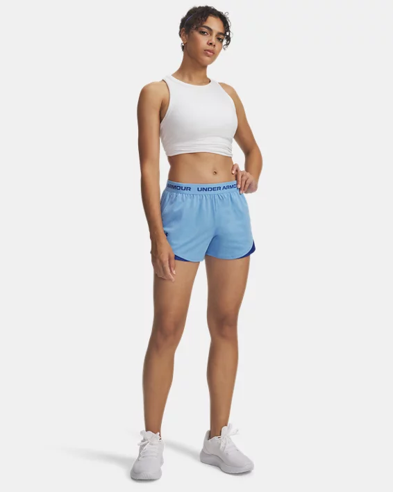 UA Tech Play Up Twist Womens 3 Shorts - Image 3