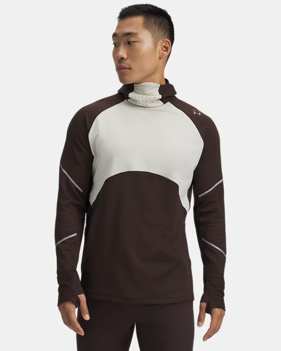 UA Halo Run Cold Weather Mens Balaclava Hoodie