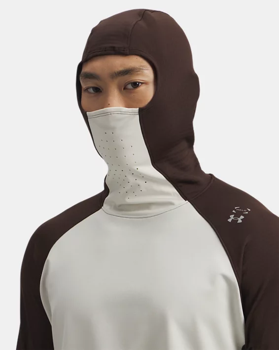 UA Halo Run Cold Weather Mens Balaclava Hoodie - Image 3