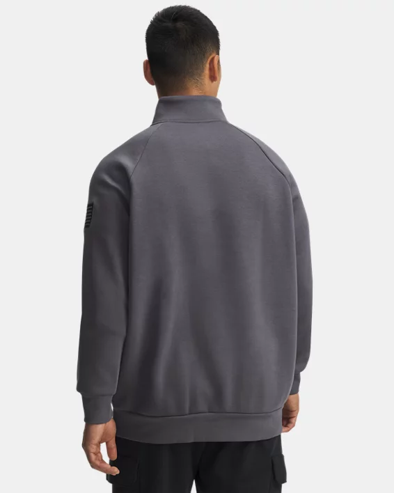 UA Freedom Icon Fleece Mens Zip - Image 2